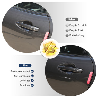 Real Carbon Fiber Exterior Outer Door Bowl Trim For Mazda MX-5 Miata 2016-2025 24