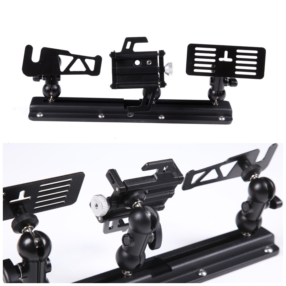 For Toyota FJ Cruiser 2007-21 Dashboard Mobile Phone Holder Bracket Holder Set 2