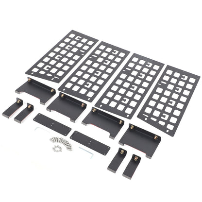 Carbon Steel Aluminum Rear Side Window Molle Panel For Hummer H2 2003-07 12