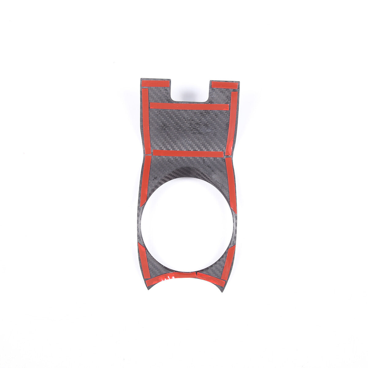 Carbon Fiber Central Cup Holder Cover Trim Decor For McLaren GT 2019-2022 6