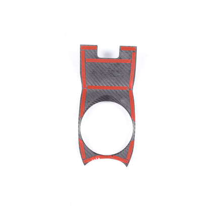 Carbon Fiber Central Cup Holder Cover Trim Decor For McLaren GT 2019-2022 6