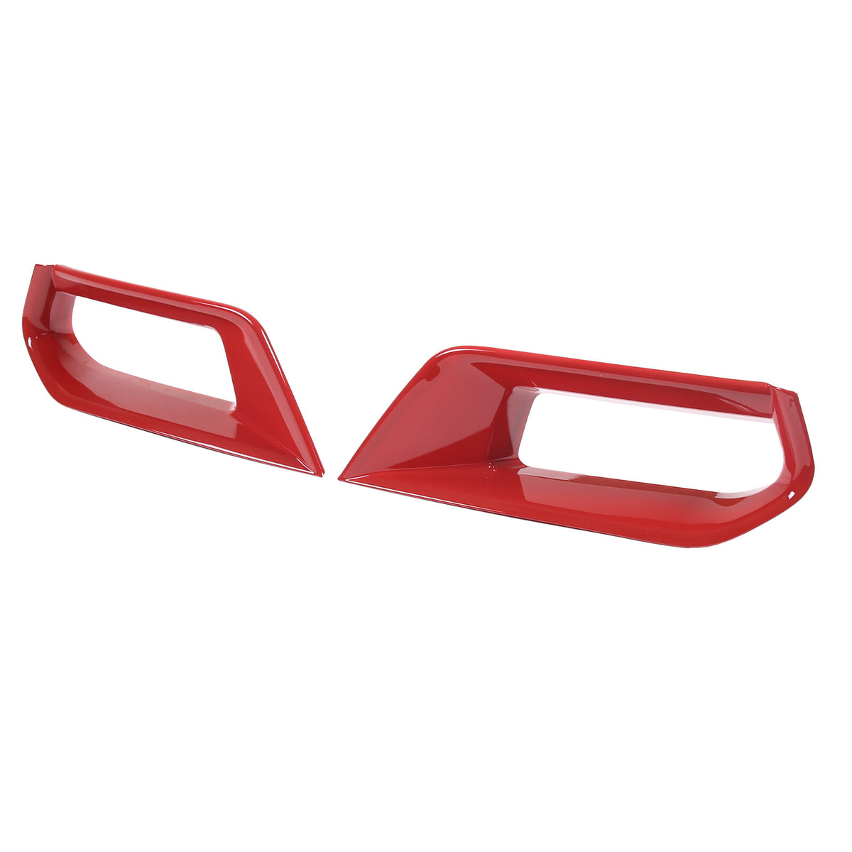 Red Front Lower Grille Air Inlet Intake Radiator Vent Trim For Corvette C7 US 4