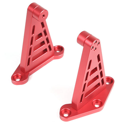 Replacement Red Alloy Hood Hydraulic Rod Base Bracket For Corvette C8 2020-2026 14