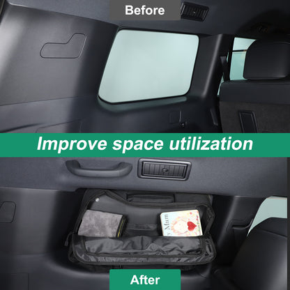 Car Trunk Left Side Window Storage Bag For Toyota Prado Land cruiser LC250 24 US 15