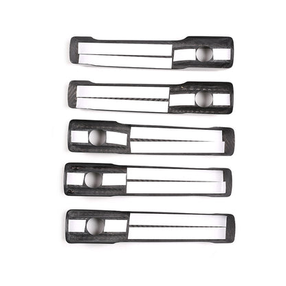Carbon Fiber For Benz G Class W463 G350 G400 G500 2019+ Door Handle Cover 6