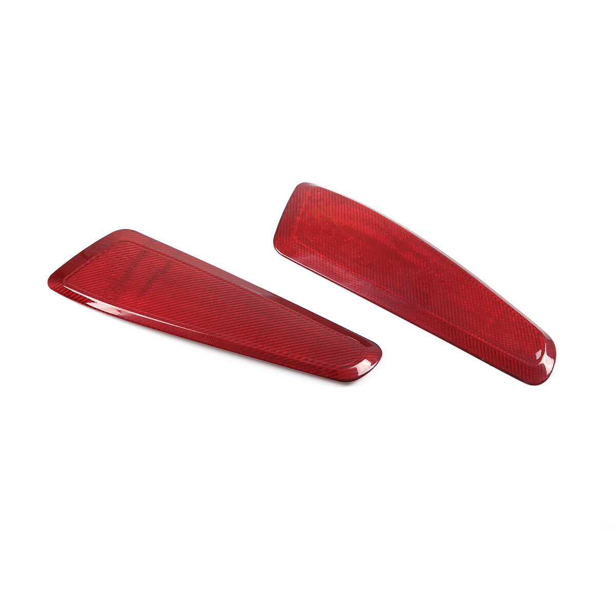 Red Carbon Fiber Interior Seat Side Panel Trim Cover for Porsche 911 718 15-20 8