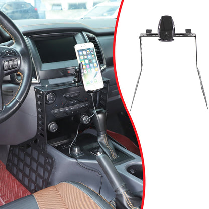 Wireless Center Gear Shift Extension Platform For Ford Ranger T7 T8 2015-2022 5