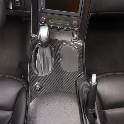 Real Carbon Fiber Interior Full Center Console Trim Set For Corvette C6 2005-13 4