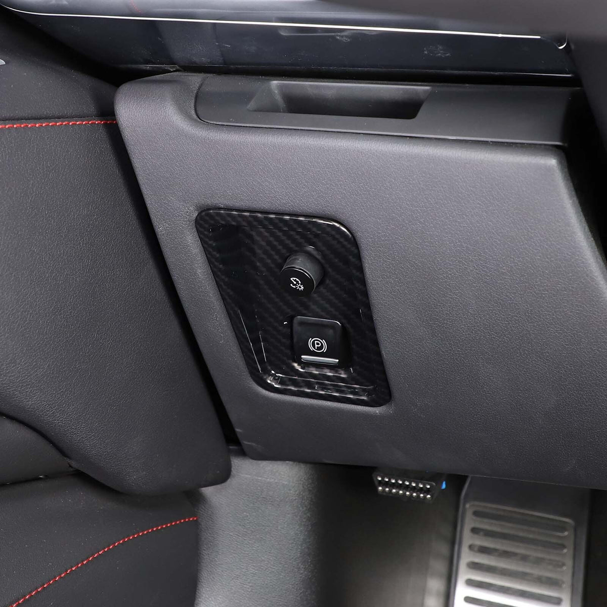 Carbon Fiber ABS Interior Full Decor Cover Trim Kit For Corvette C8 2020-2025 - Styles 16-20 13