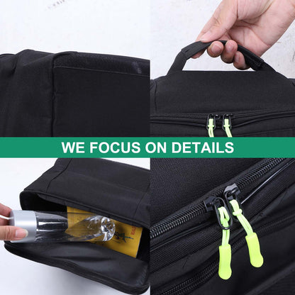 Rear Trunk Left Side Storage Bag Organizer For Range Rover Vogue L460 2023+ 17
