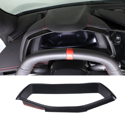 Matte Black ABS Full Interior Set Cover Trim Kit For Corvette C8 2020-25 - Styles 1-5 63