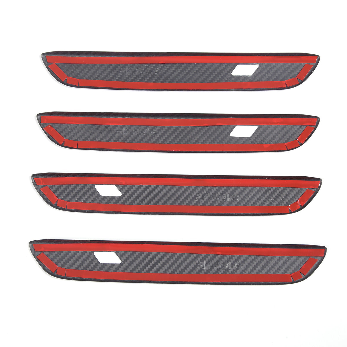 Real Carbon Fiber Exterior Side Handle Trim For BMW 4 series 430i 440i 22+ 8