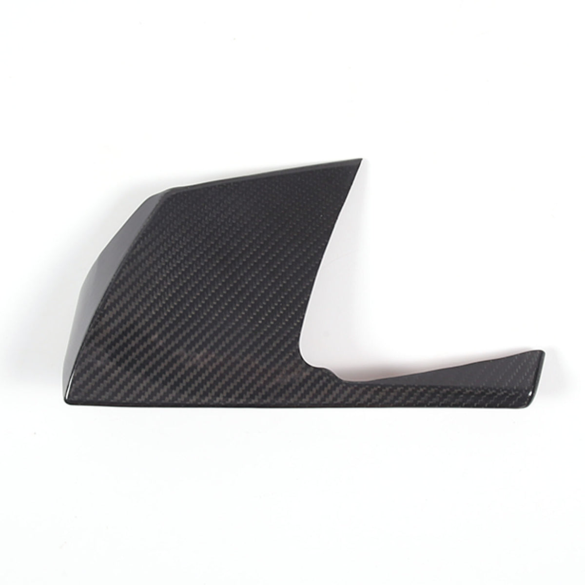 Real Dry Carbon Fiber Driver Side Air Vent Upper Trim For Corvette C8 20-25 10