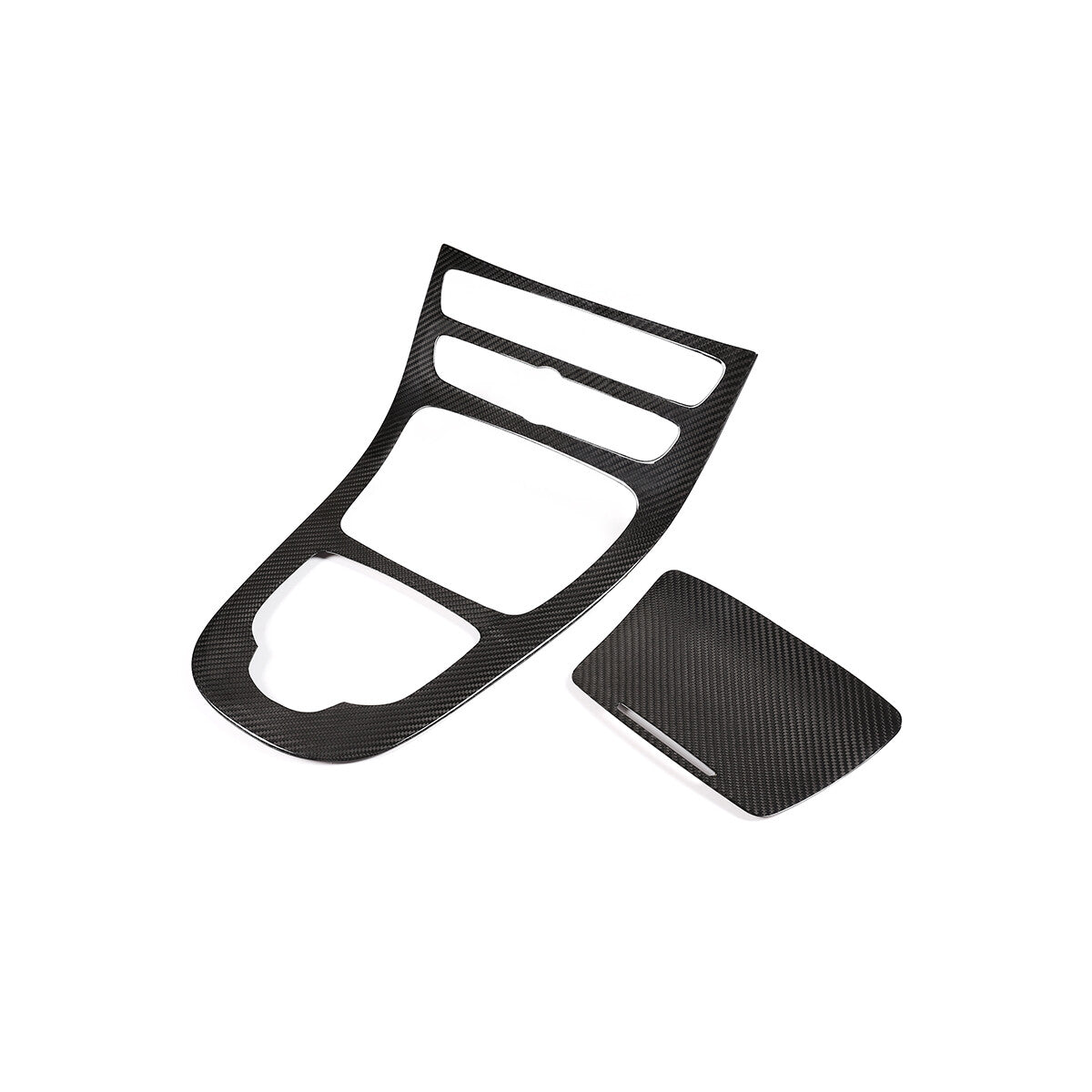 Real Carbon Fiber Center Gear Shift Panel Trim For Benz E-Class W213 2016-18 18
