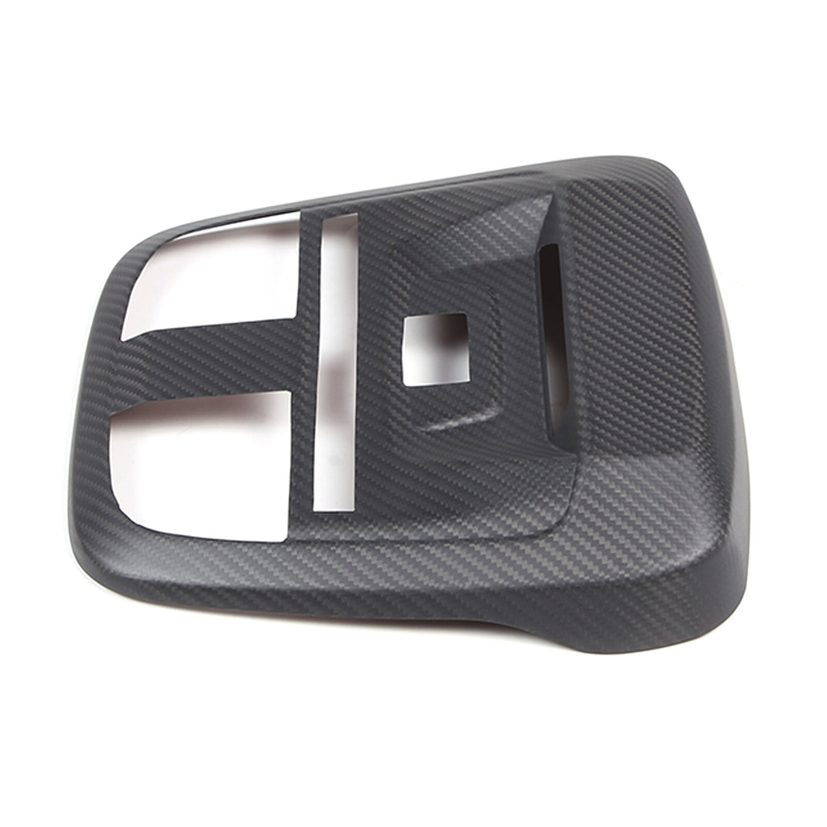 Matte Real Carbon Fiber Reading Light Cover Trim for Toyota 86/Subaru BRZ 22-24 14