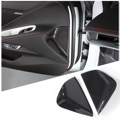 Real Dry Carbon Fiber Full Interior Center Set Trim Kit For Corvette C8 20-25 US - Styles 46-50 8