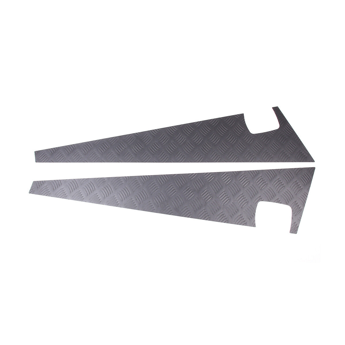 Black Alloy Front Side Hood Vent Trim Cover For Mercedes-Benz G-Class 2004-2018 10