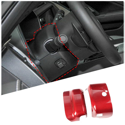 Red Real Carbon Fiber Interior Center Full Trim Set Kit For Corvette C7 2014-19 - Variants 1-5 43