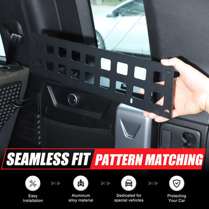 Trunk Side Window Storage Fence Molle Panel For LR Defender L663 110 20+ US 8