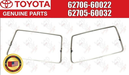 TOYOTA Genuine LAND CRUISER Frame Sub-Assy ​Quarter Window LH RH set OEM 1