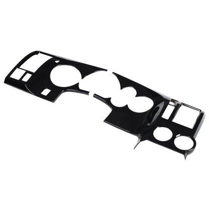 Glossy Piano Black ABS Instrument Panel Trim Cover For Toyota Tundra 2007-2013 15