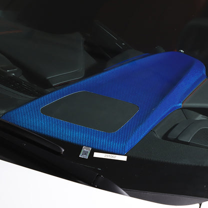 Blue Real Carbon Fiber Full Interior Set Decor Trim Kit for Corvette C8 20-25 - Variants 1-5 56