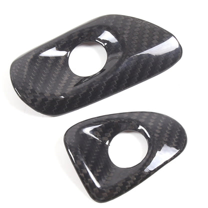 Real Dry Carbon Fiber Door Window Lift Switch Button Trim For Corvette C6 05-13 21