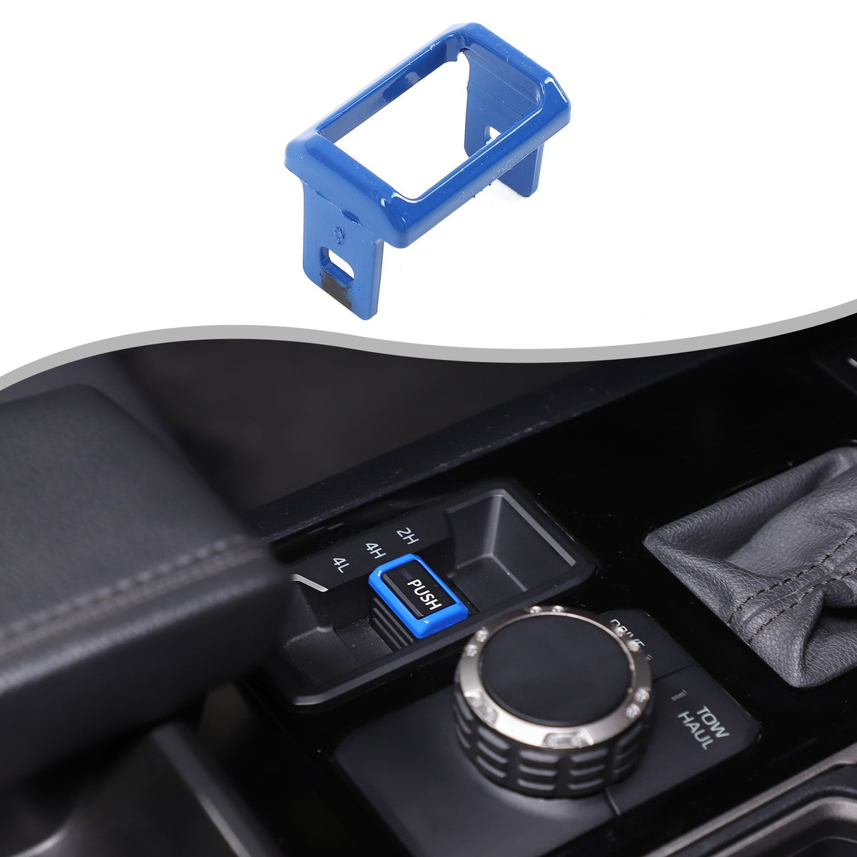 ABS Blue Car Center Panel Trim Interior Accessories For Toyota Tundra 2022-2026 - Variants 11-14 46