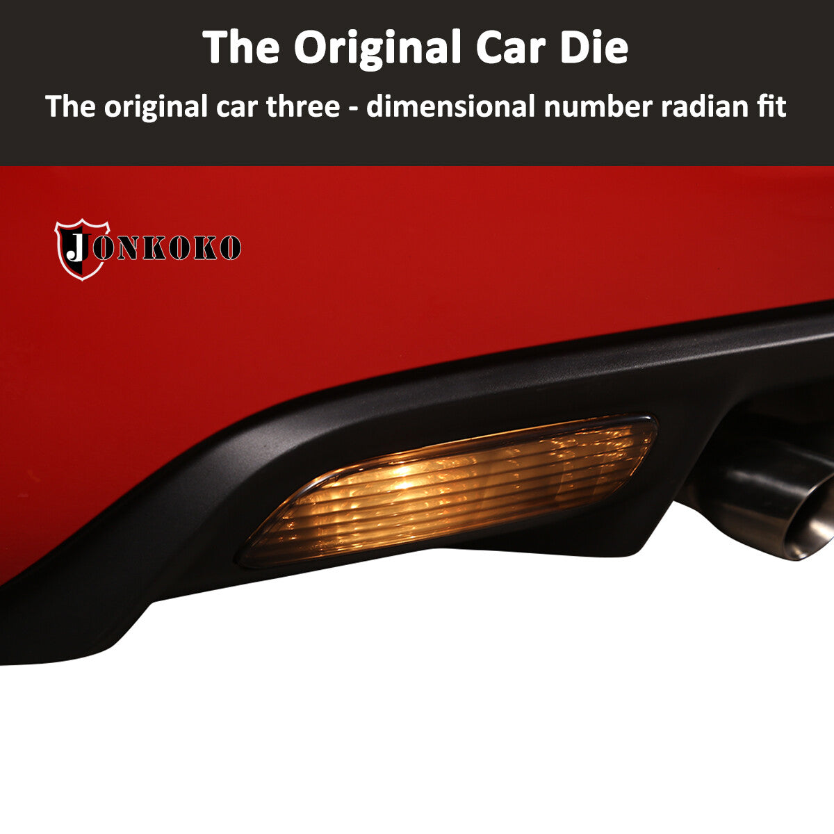 Smoked Black Front Headlight & Rear Tail Light Cover Trim For Corvette C6 05-13 38