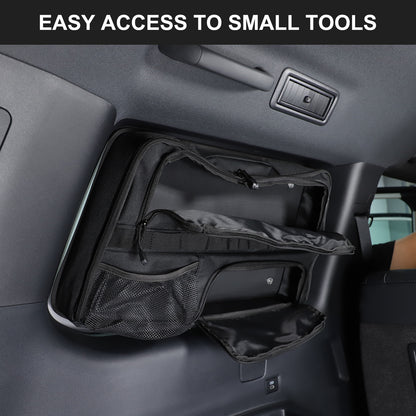Car Trunk L & R Side Window Storage Bag For Toyota Land cruiser Prado 2024 23