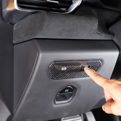 Real Carbon fiber Door Tailgate Switch Button Cover Trim For Lotus EMIRA 2021-25 14