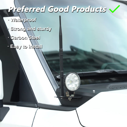 Replace A‑Pillar Lower Spotlight Antenna Bracket For Toyota Prado LC250 2024+ 22