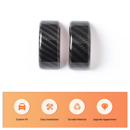 Carbon Fiber ABS Interior Full Decor Cover Trim Kit For Corvette C8 2020-2025 - Styles 51-55 74