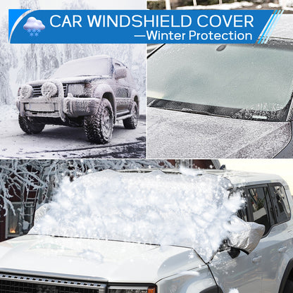 Car Windshield Snow Cover Front Guard For Toyota Land Cruiser LC250 2024 US 14