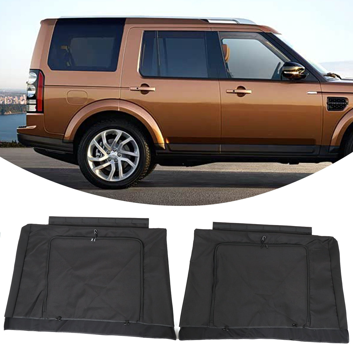 Rear Window Sunshade Sun Cover Visor For Land Rover Discovery 4 L319 2010-2016 2