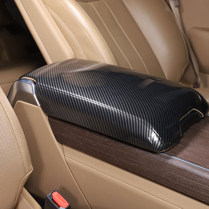 ABS Carbon Center Console Armrest Box Cover For Range Rover Sport/Vogue 23-24 10