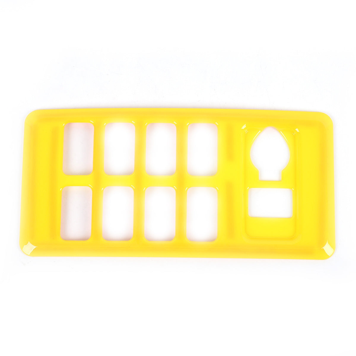 Yellow ABS Interior Center Console Trim Cover for Toyota FJ Cruiser 2007-2021 18