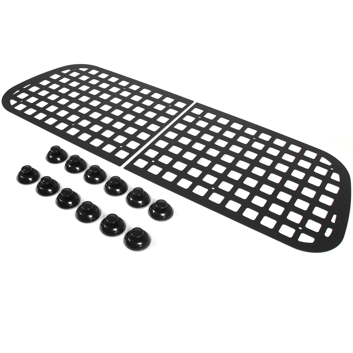 Tailgate Storage Trunk Cargo Shelf Molle Panel for Land Cruiser Prado 2010-23 9