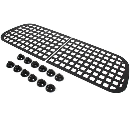 Tailgate Storage Trunk Cargo Shelf Molle Panel for Land Cruiser Prado 2010-23 9