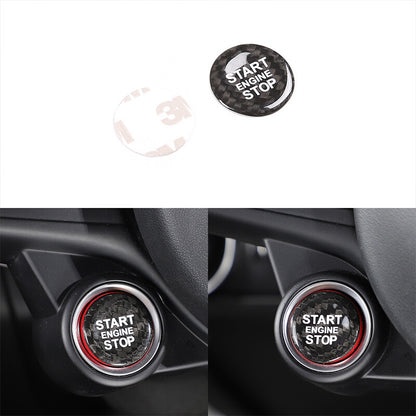 Real Dry Carbon Fiber Interior Center Console trim Kit For Alfa Romeo Tonale 23+ - Variants 11-12 20