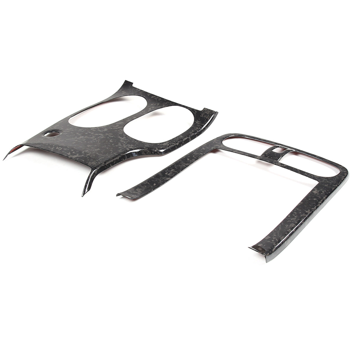 Forged Real Carbon Fiber Full Interior Set Decor Cover Trim Kit for Corvette C6 112