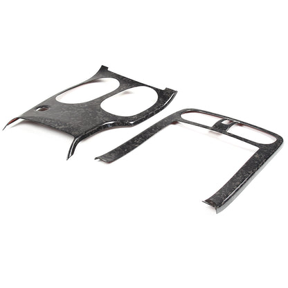 Forged Real Carbon Fiber Full Interior Set Decor Cover Trim Kit for Corvette C6 112