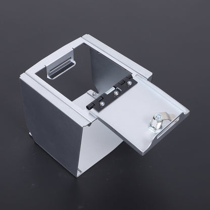 Silver Center Armrest Safe Storage Lock Box TRAY For Ford Maverick 22-25 US 3