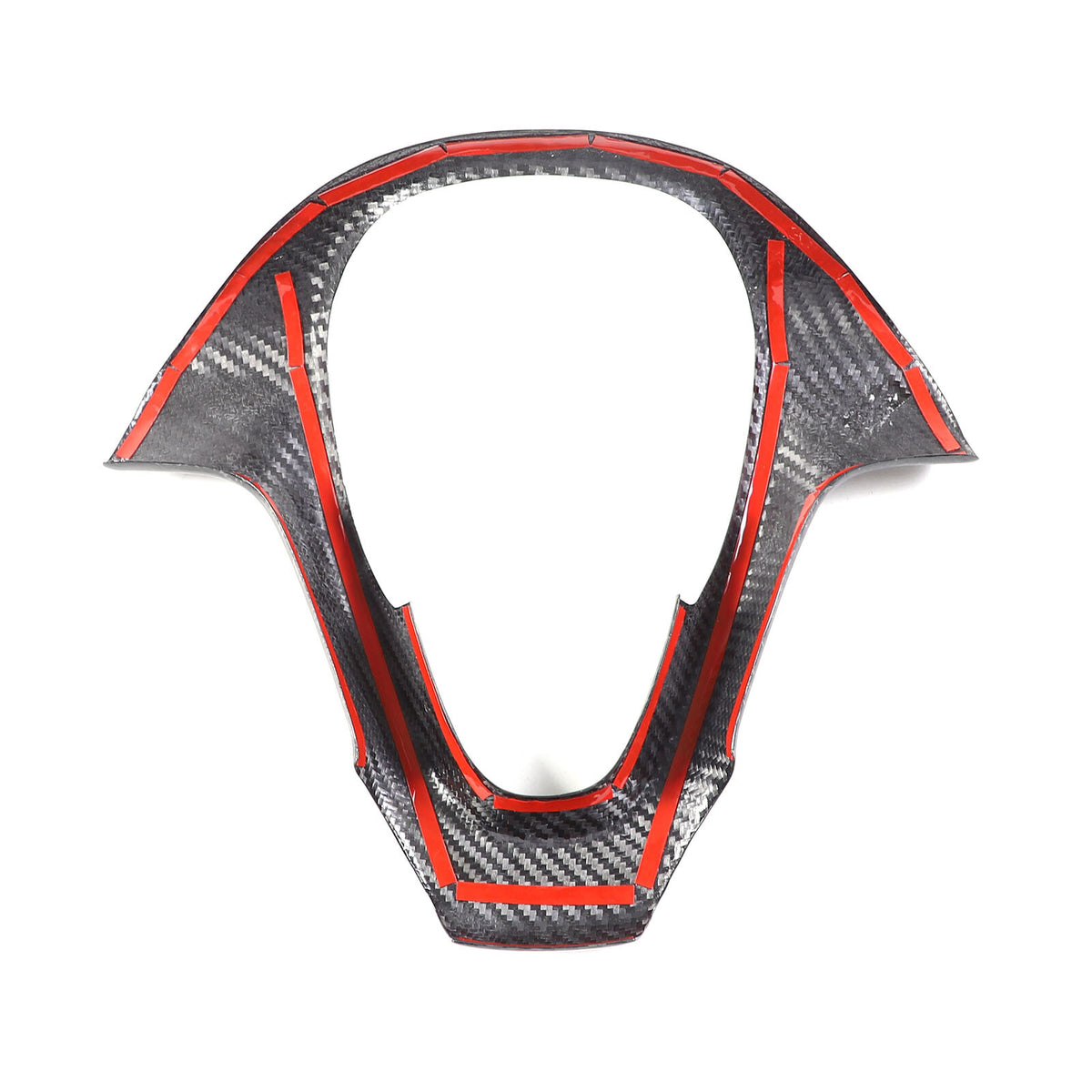 Real Carbon Fiber Interior Steering Wheel Cover Trim For Benz Smart Fortwo 09-15 21