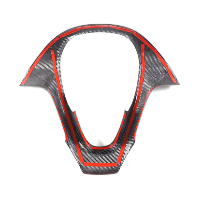 Real Carbon Fiber Interior Steering Wheel Cover Trim For Benz Smart Fortwo 09-15 21