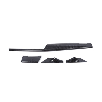 Carbon Fiber Console Dashboard Panel Trim Cover For BMW 5 Series G60 i5 24+ US 3