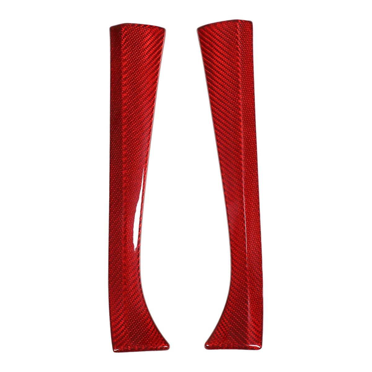 Red Real Carbon Fiber Full Interior Set Decor Trim Kit for Corvette C8 20-25 - Styles 66-68 26