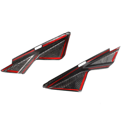 Real Carbon Fiber Front Inner Triangle Pillar Trim For Nissan 370Z Z34 2009-2020 7