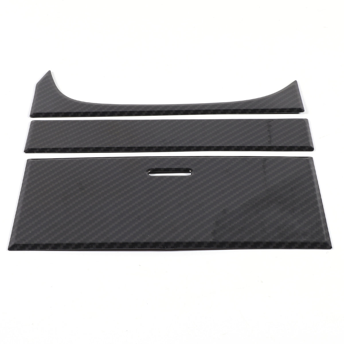ABS Carbon Fiber Center Console Gear Shift Box Trim Set For Jaguar F-TYPE 13-18 14