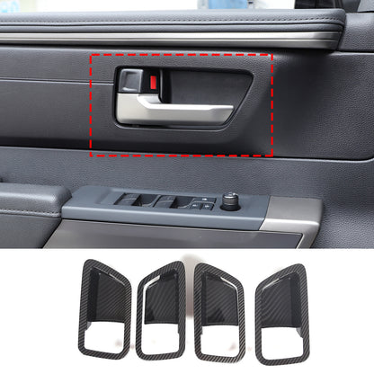ABS Carbon Fiber Interior Set Cover Trim Kit For Toyota Tundra Sequoia SR 22+ - Styles 1-5 81